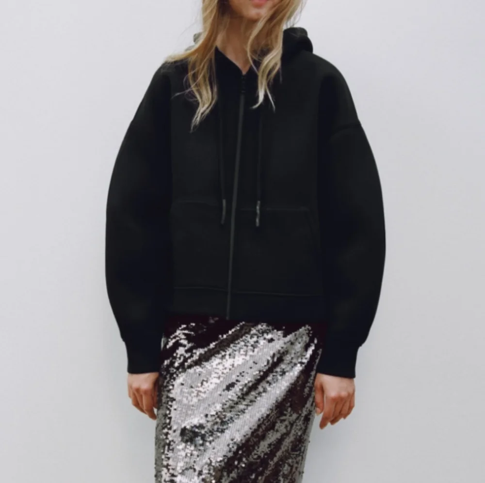 SWEATSHIRT Neoprene Hoodie - Picture 1 of 6